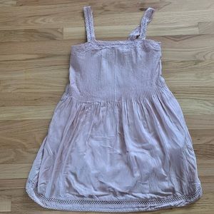 dusty pink flowy dress by wilfred
